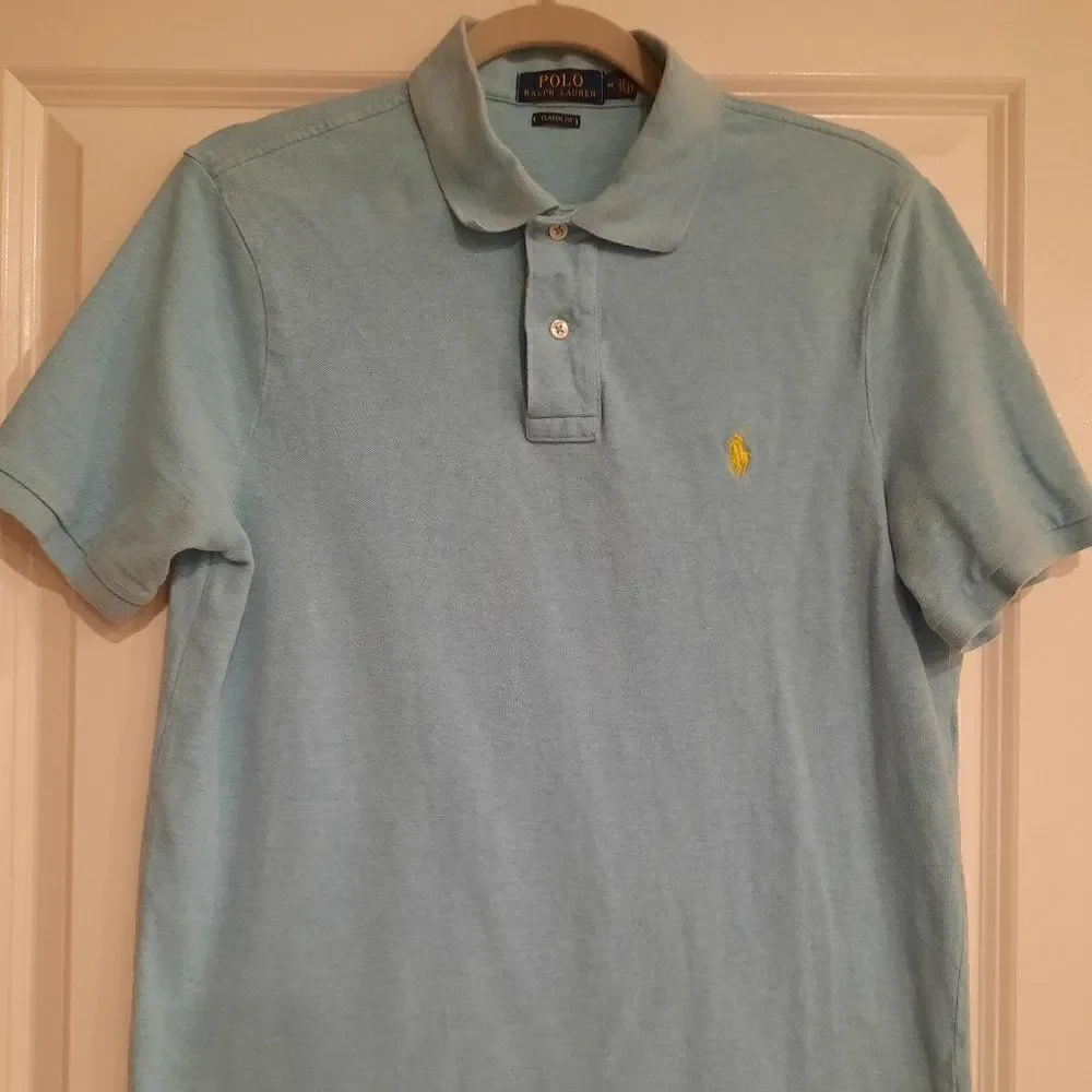 Polo ‎ Ralf Lauren Mint Men’s Shirt classic size M